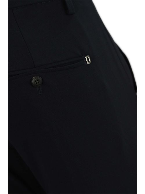 Pantalone Gaubert in tela di lana blu DONDUP | UP235 TS0009 XXX890